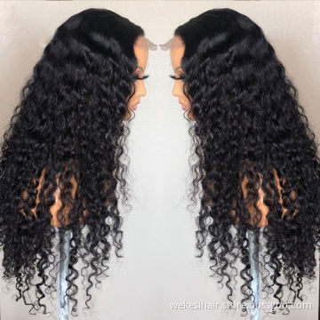 Human Hair Wigs for Black Women with Baby Hair Brazilian 13x6 Glueless Transparent HD Lace Front 40 inch Straight Human Hair Wig